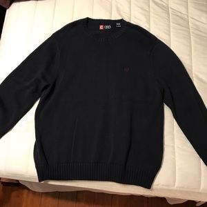 Men’s Chaps Navy Sweater, XL